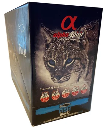 Alpha Spirit Cat Fish Snack  16   35g Storkøb
