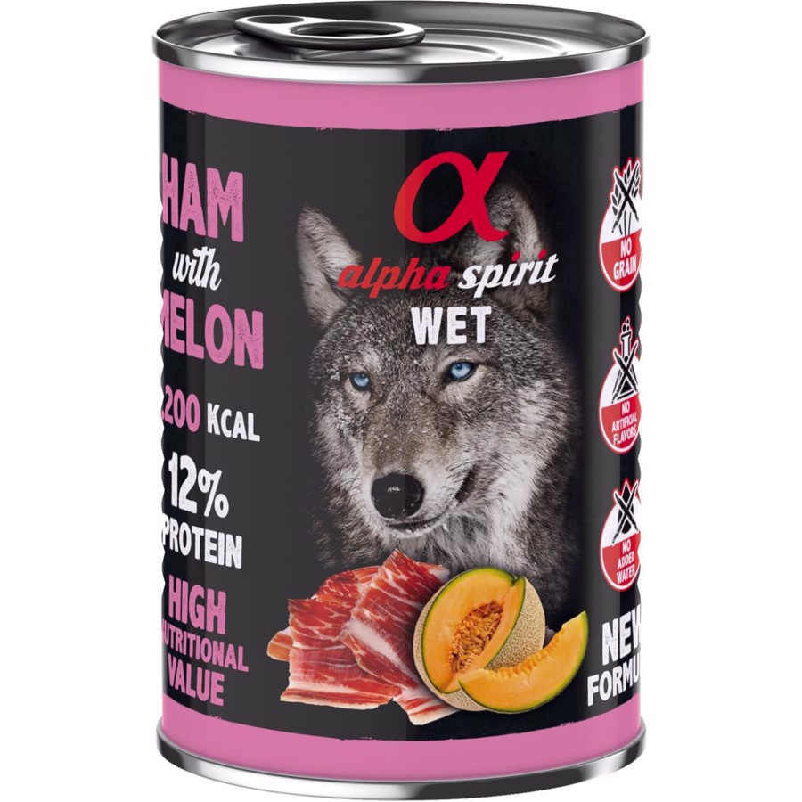 Alpha Spirit Dåsemad Ham With Melon 400g