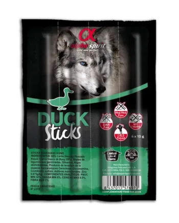 Alpha Spirit Duck Sticks  16     Stk Storkøb