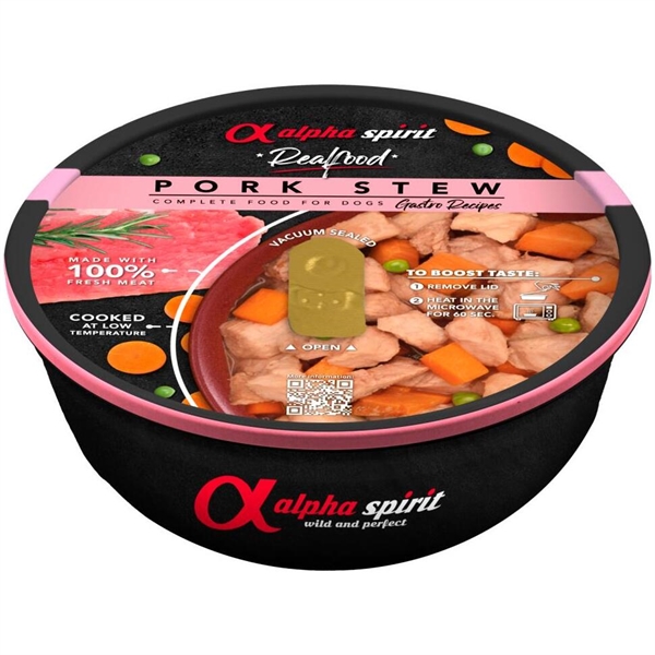 Alpha Spirit Real Food Pork Stew 280g