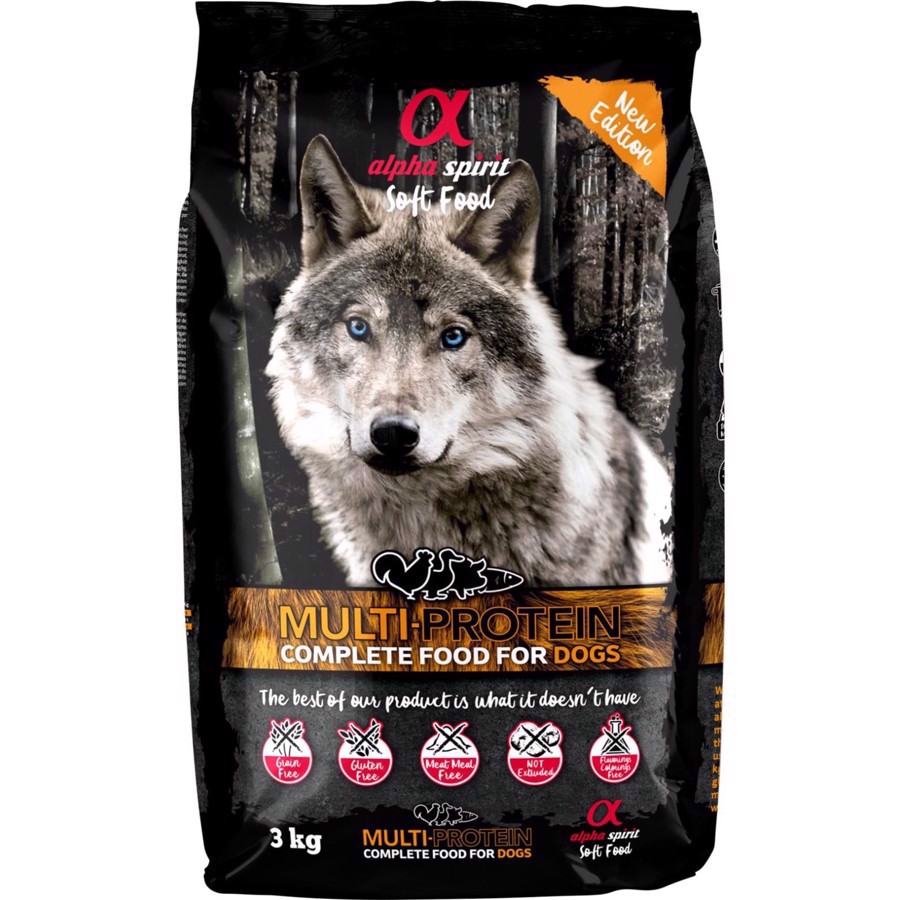 Alpha Spirit Semi Moist Multiprotein Kg