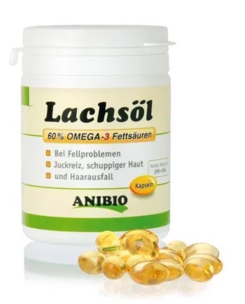 Anibio Lakseolie Kapsler  180 Stk