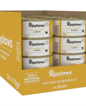 Applaws Cat Dåsemad  Chicken Breast In Broth  24   156g