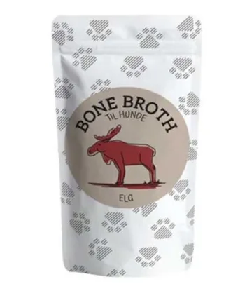 Bone Broth Fond Bouillon Smagsfremmer  Elg  100 Ml