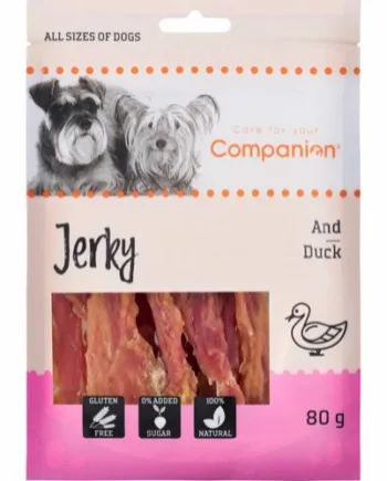 Companion Duck Jerky Stripes  80g
