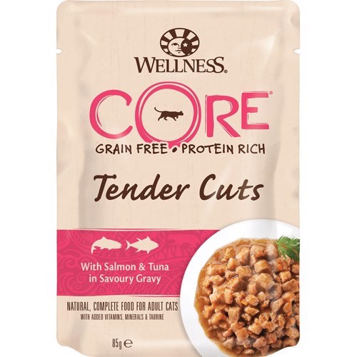 Core Tender Cuts Salmon Tuna 24 85g