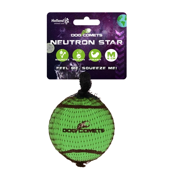 Dog Comets Tennisbold Green Medium
