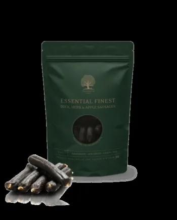 Essential Finest Duck  Herb   Apple Sausages    Stk