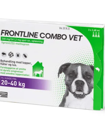 Frontline Combo Loppemiddel Til Hunde 20-40 Kg    Stk