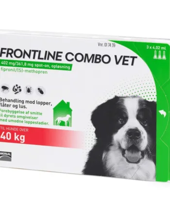 Frontline Combo Loppemiddel Til Hunde 40  Kg    Stk