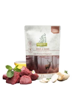 Isegrim Vådfoder  Hjort Og Vildt  410g