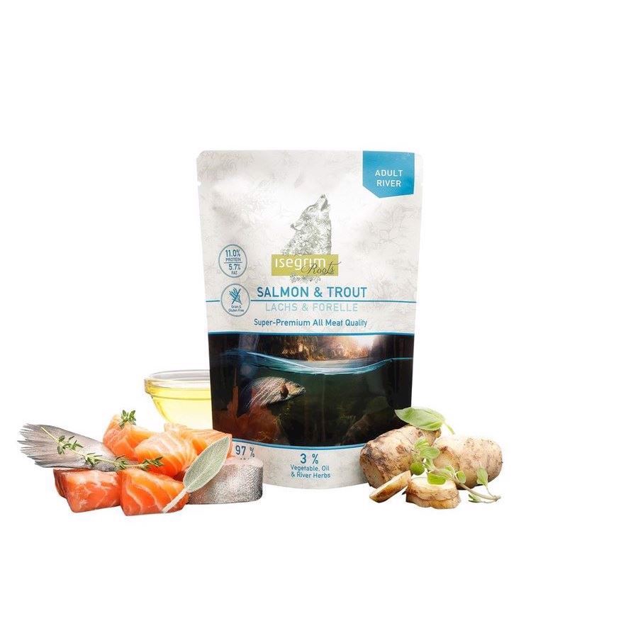 Isegrim Vådfoder Laks Og ørred 410g