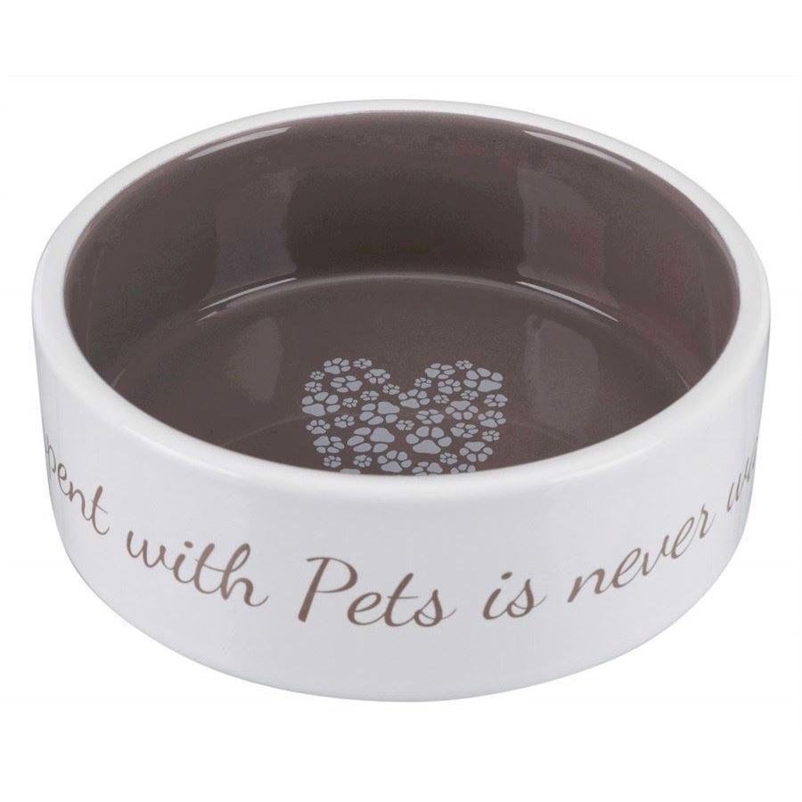 Keramisk Skål Pets Home Creme Taupe 800 Ml