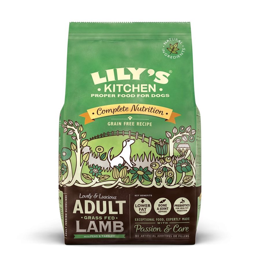 Lilys Kitchen Tørfoder Adult Lamb Kg