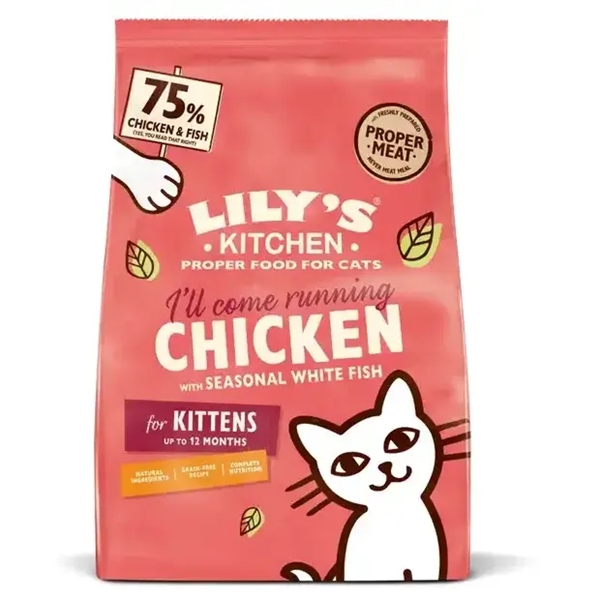 Lilys Kitchen Tørfoder Kitten 800g