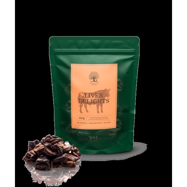 Liver Delights Tørrede Leverstykker 250g