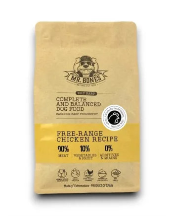 Mr  Bones Dry Barf Free Range Chicken Recipe  450g