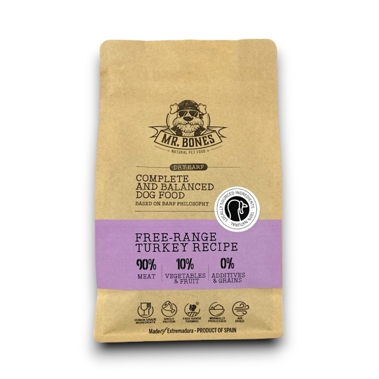 Mr Bones Dry Barf Turkey Recipe 450g