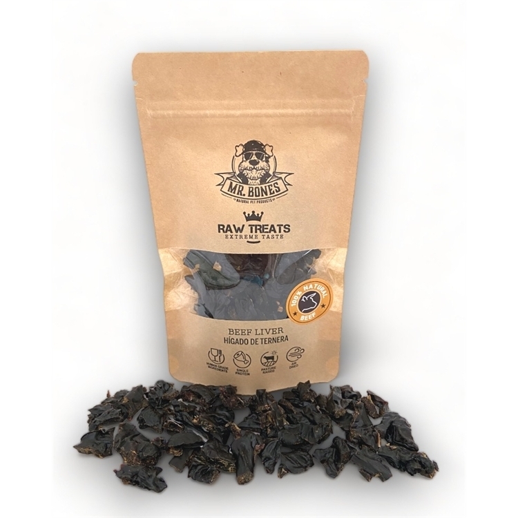 Mr Bones Raw Treats Beef Liver 45g