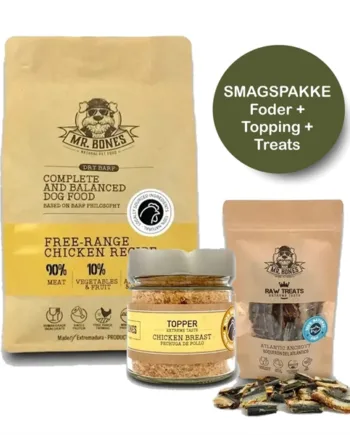 Mr  Bones Smagspakke  Foder   Topping   Treats