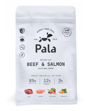 Pala Dog Food Beef   Salmon    Kg