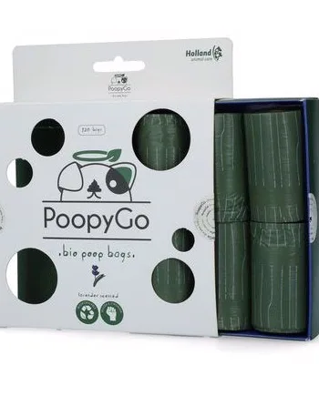 Poopygo Eco Høm Høm Pose Med Lavendelduft    Ruller