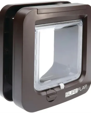 Sureflap Elektronisk Kattelem Med Chip Scanner  Brun