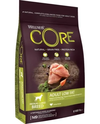 Wellness Core Adult Low Fat Turkey  10 Kg