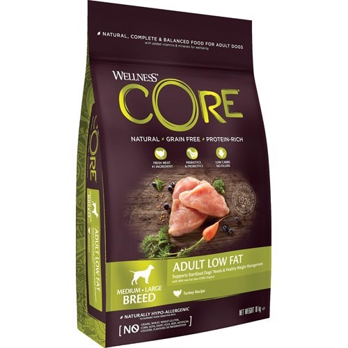 Wellness Core Adult Low Fat Turkey 10 Kg