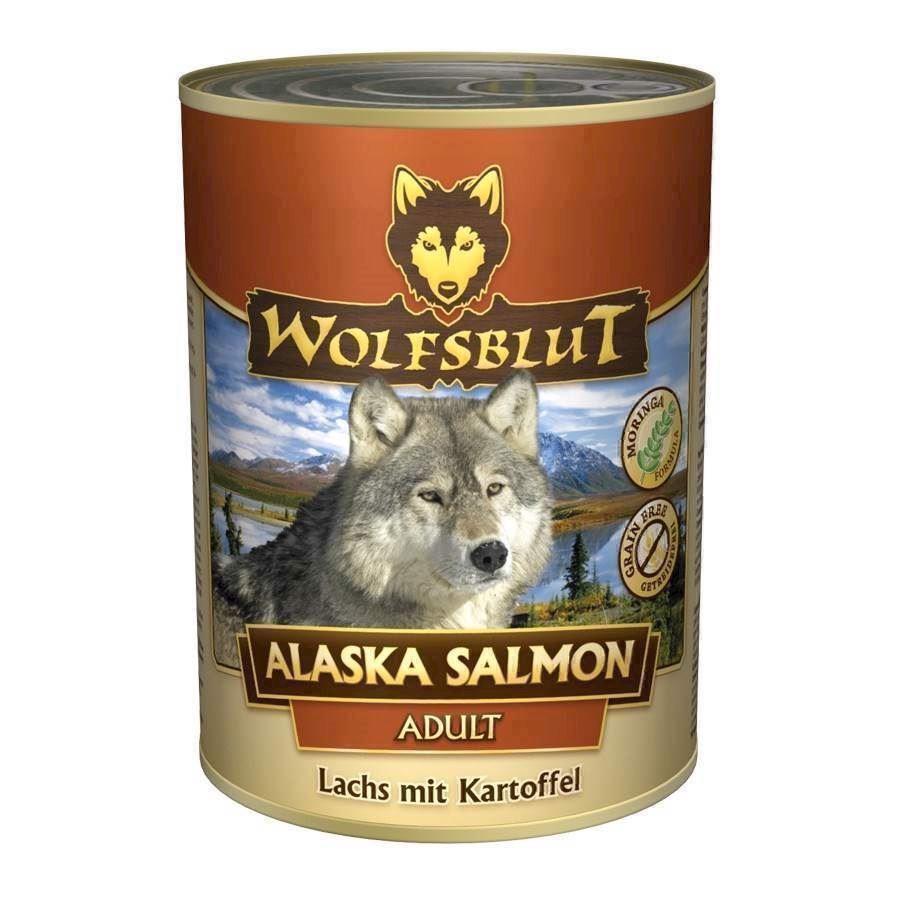 Wolfsblut Alaska Salmon Adult Dåsemad 395 Gr