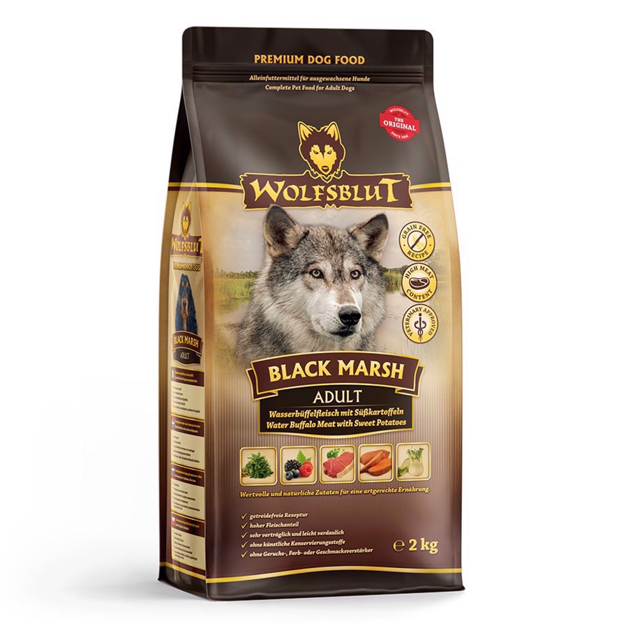 Wolfsblut Black Marsh Adult Hundefoder Kg