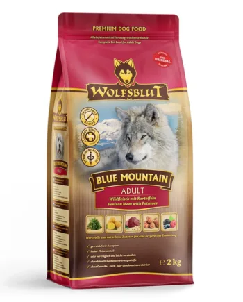 Wolfsblut Blue Mountain Adult Med Vildt    Kg