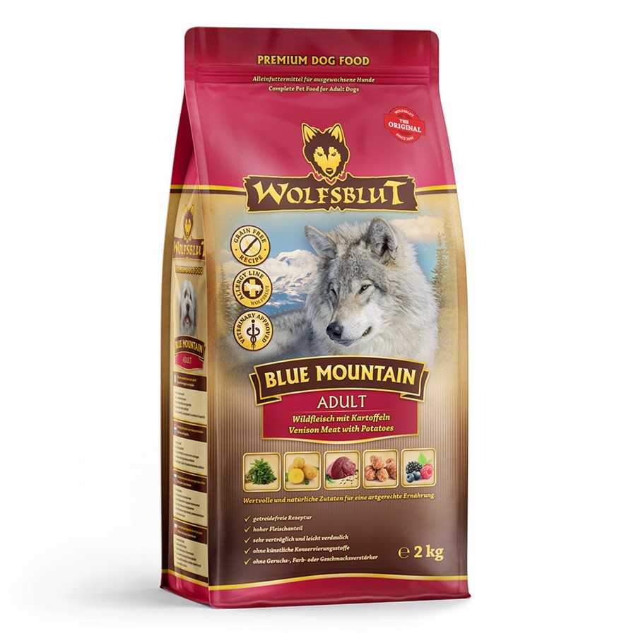 Wolfsblut Blue Mountain Adult Med Vildt Kg