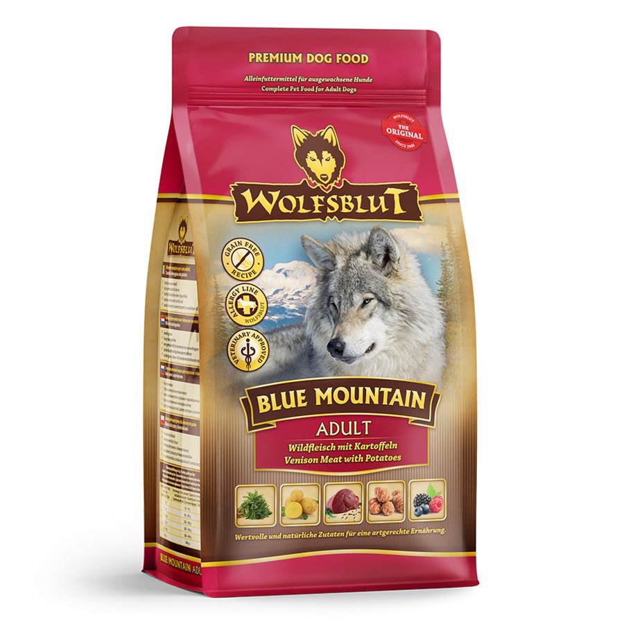 Wolfsblut Blue Mountain Adult Smagsprøve 400g