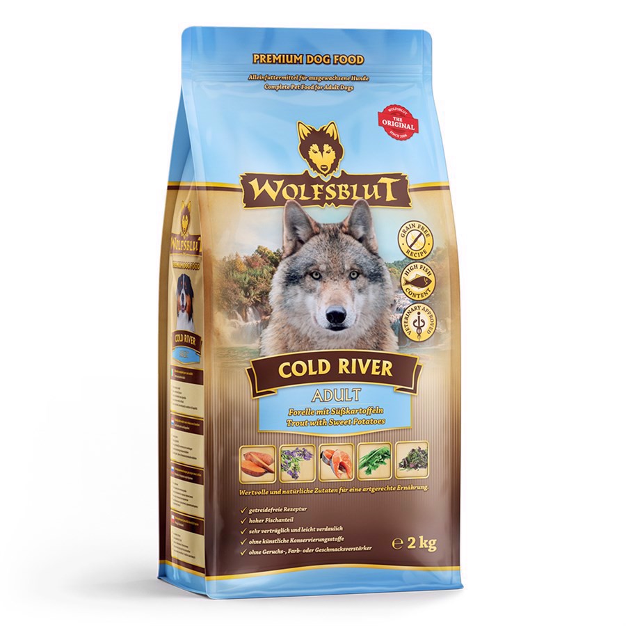 Wolfsblut Cold River Adult Med Fisk Kg