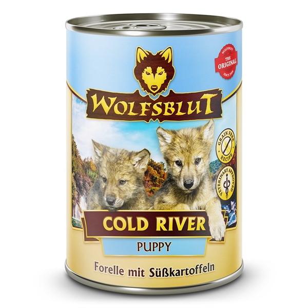 Wolfsblut Cold River Puppy 395g Dåse
