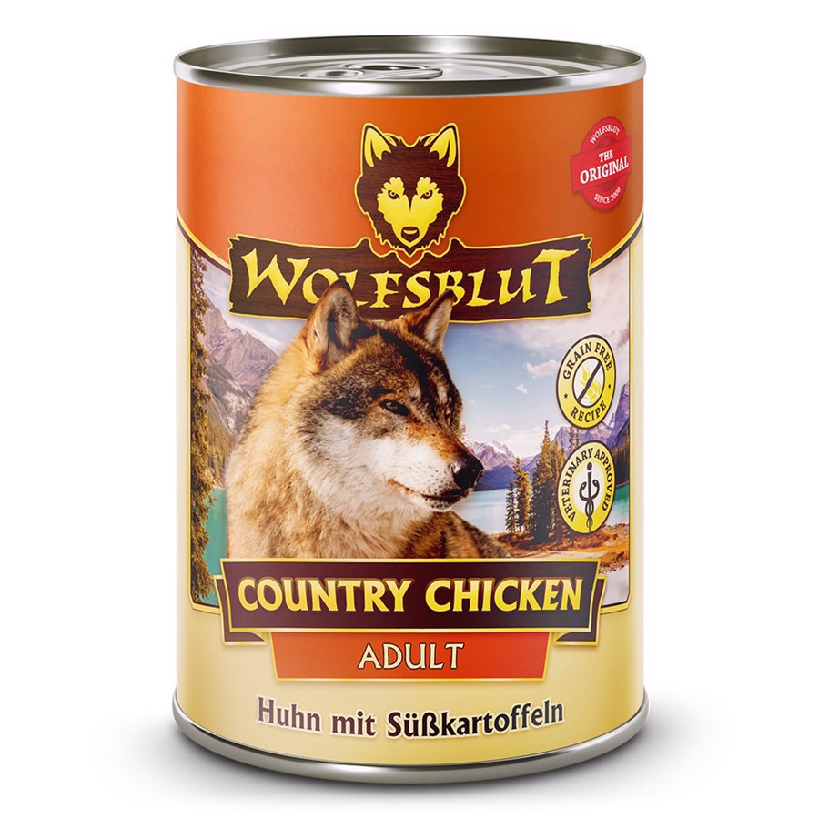 Wolfsblut Country Chicken Adult Dåsemad 395g