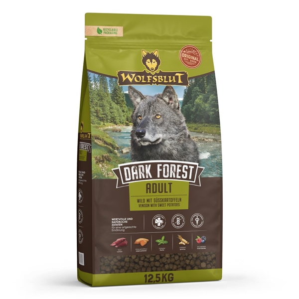 Wolfsblut Dark Forest Adult Med Vildt 12 Kg