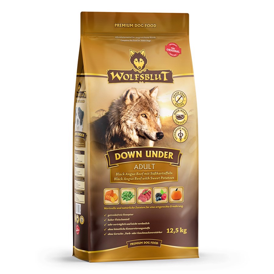 Wolfsblut Down Under Adult Med Oksekød 12 Kg