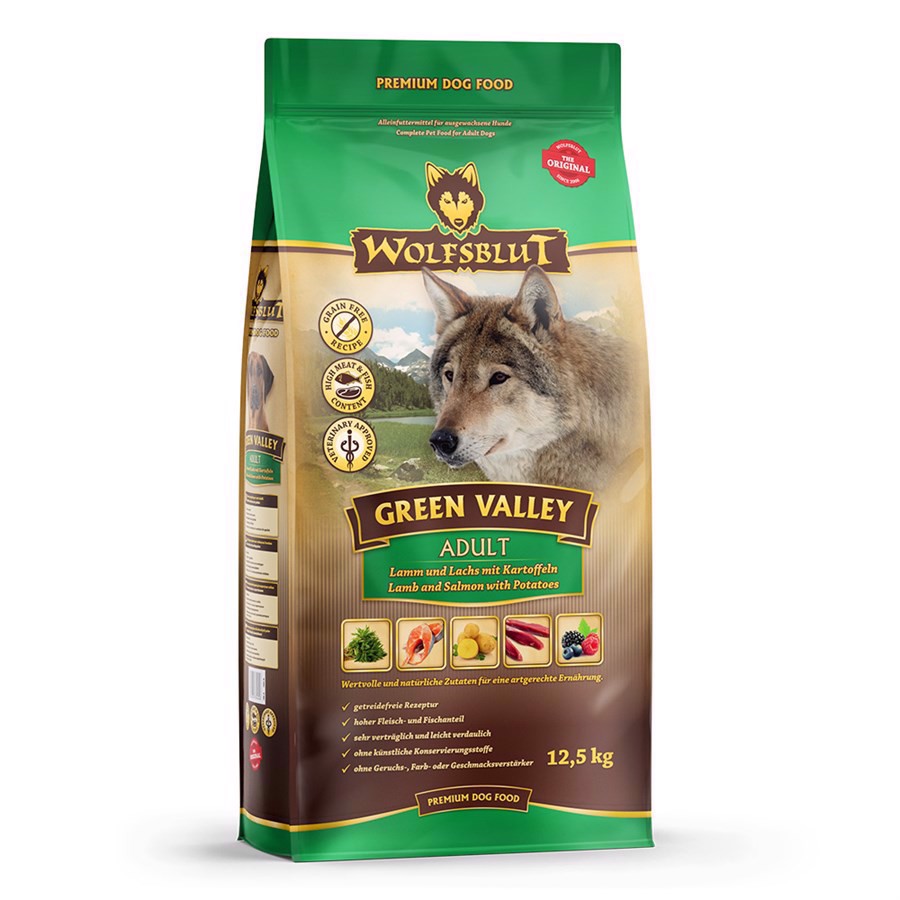 Wolfsblut Green Valley Adult Lam Fisk 12 Kg