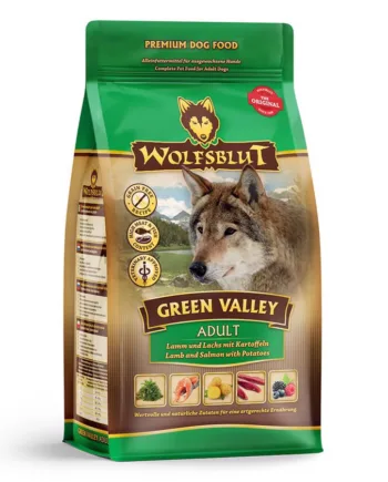 Wolfsblut Green Valley Adult Med Lam   Fisk  400g