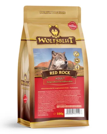Wolfsblut Red Rock Adult Hundefoder Med Kænguru  400g