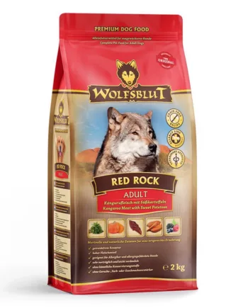 Wolfsblut Red Rock Adult Hundefoder Med Kænguru    Kg