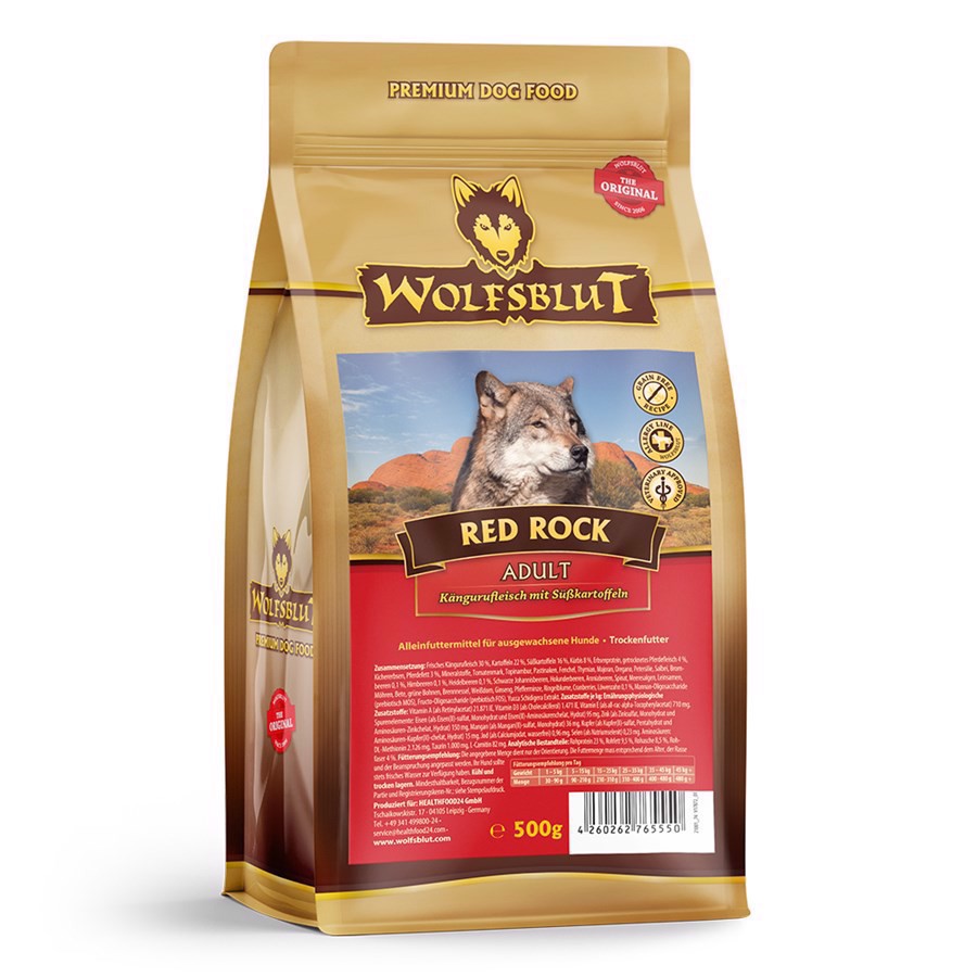 Wolfsblut Red Rock Adult Smagsprøve 400g