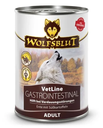 Wolfsblut Vetline Gastrointestinal Dåsemad Mod Mave- Og Fordøjelsesproblemer  395g