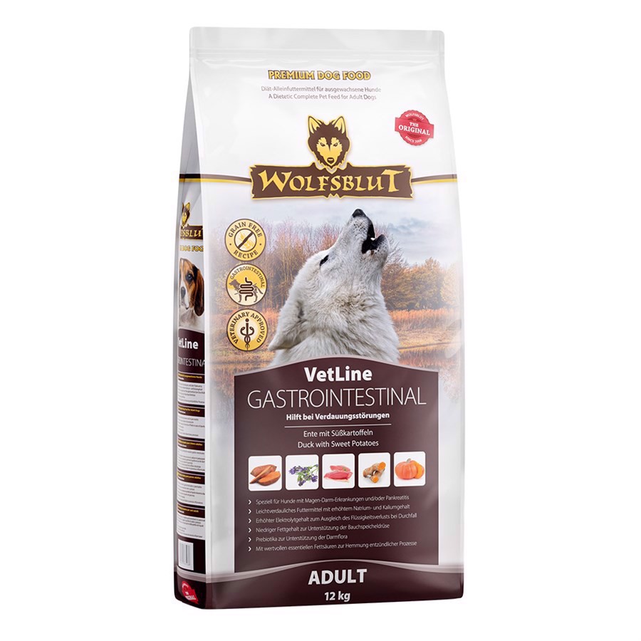 Wolfsblut Vetline Gastrointestinal Til Fordøjelsesproblematikker 12 Kg