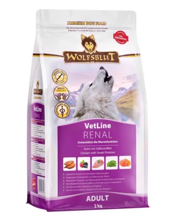 Wolfsblut Vetline Renal Til Nyreproblematikker    Kg
