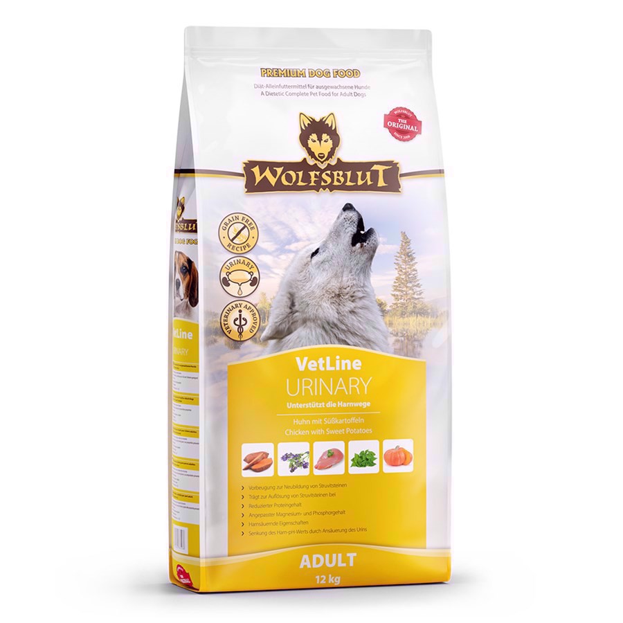 Wolfsblut Vetline Urinary Mod Urinvejsproblemer 12 Kg