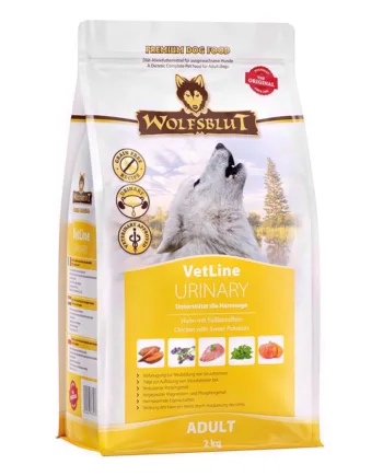 Wolfsblut Vetline Urinary Mod Urinvejsproblemer    Kg