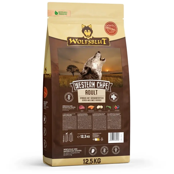 Wolfsblut Western Cape Adult Med Struds 12 Kg